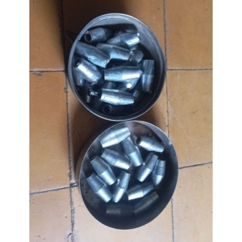Timah pemberat jaring ikan