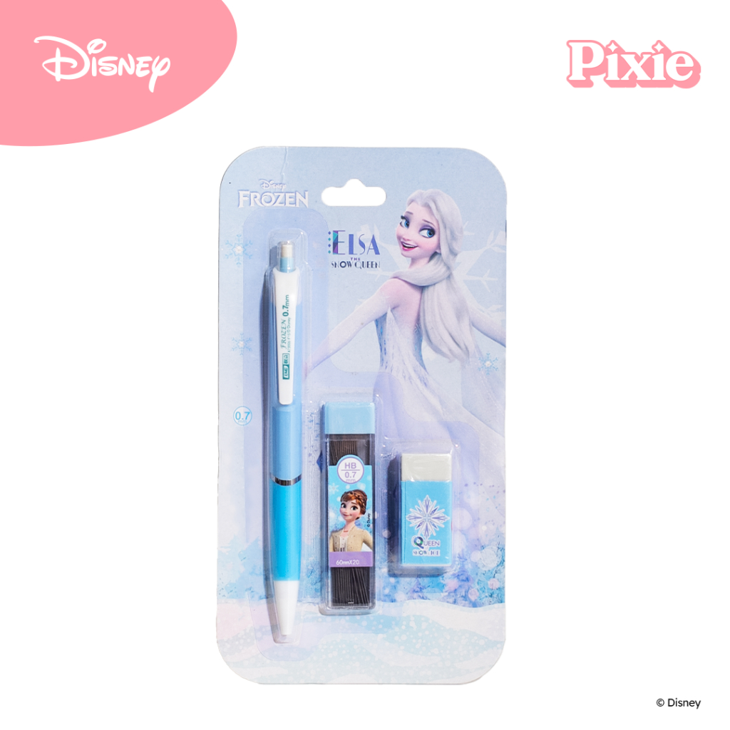 

PIXIE X DISNEY | Pencil Set Frozen Edition Original Disney | Pensil Mekanik 0.7mm | Alat Tulis Sekolah Anak