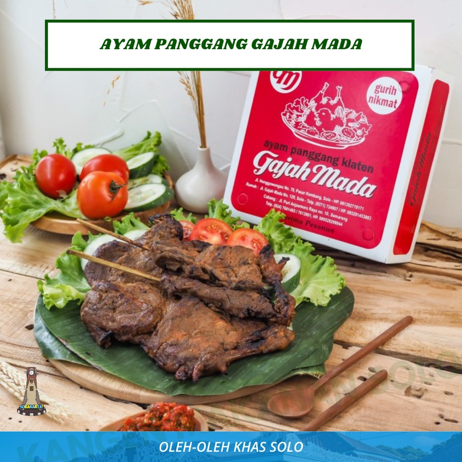 

Ayam Panggang Gajah Mada Utuh - Jastip Kangen Jajanan Solo