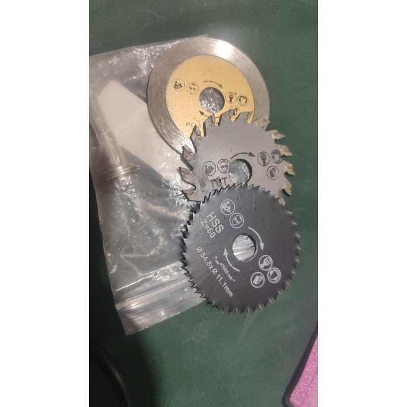 3pcs HSS circular saw blades woodworking cutting discs mini metal