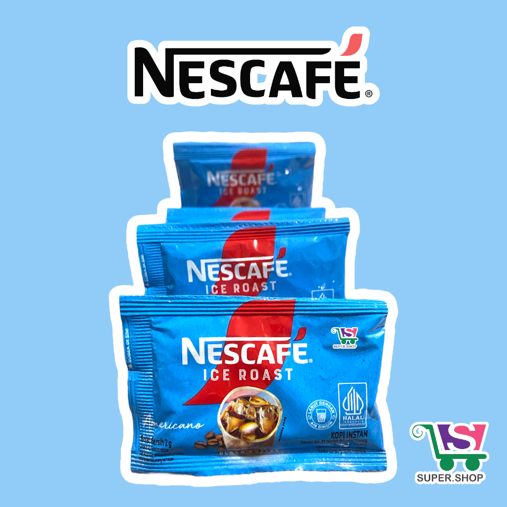 

Nescafe Ice Roast Americano Kopi Instan (isi 10 pcs)