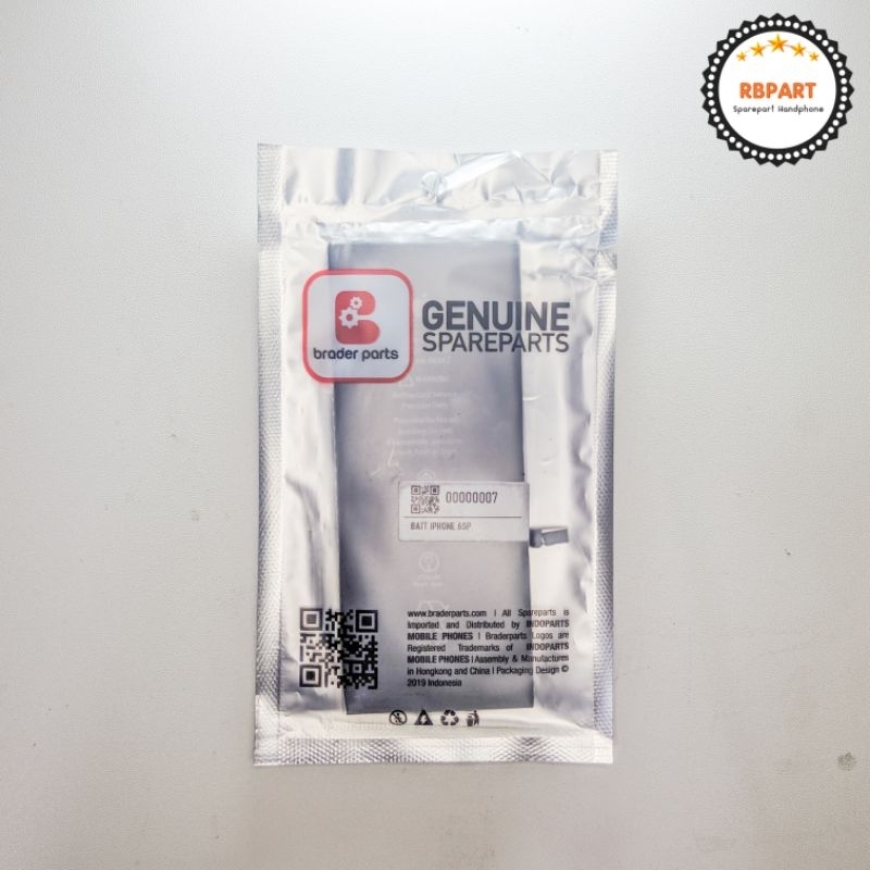 Battery ORIGINAL Braderparts Iphone 6S Plus