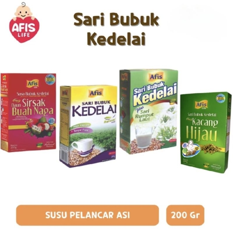 

Afis Sari Bubuk Kedelai Natural - Sirsak Buah Naga - Rumput Laut - Minuman Kesehatan