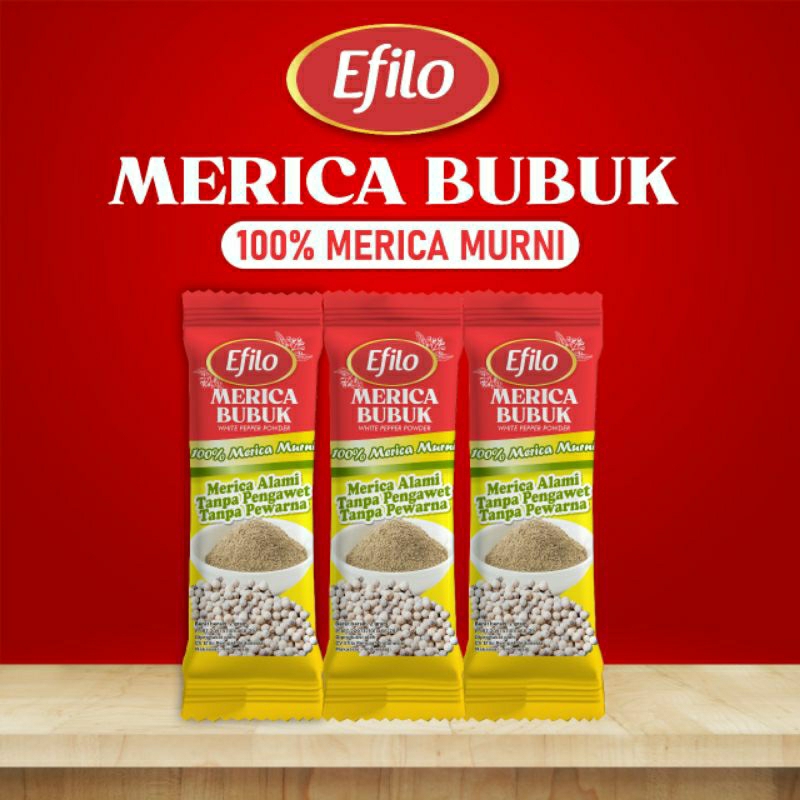 

Merica Bubuk EFILO 2gr X 40pcs