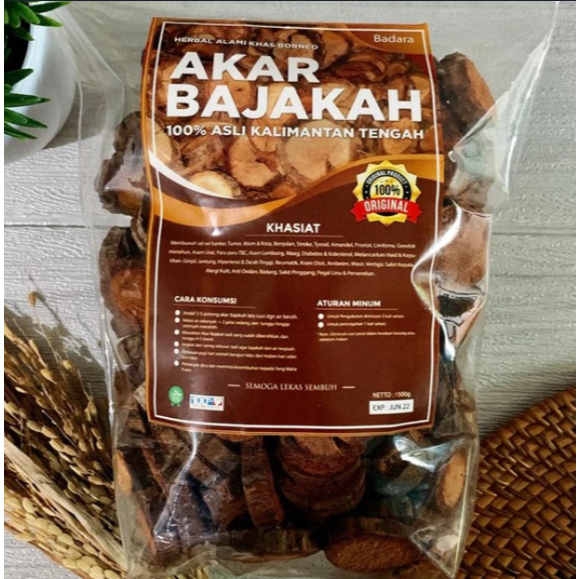 

Akar Bajakah Tampala SUPER (BADARA) Asli Kalimantan (500 Gram)Siap Seduh (100% ORIGINAL)