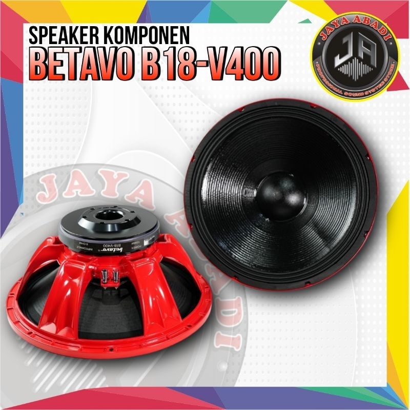 SPEAKER KOMPONEN 18 INCH BETAVO B18V400 ORIGINAL