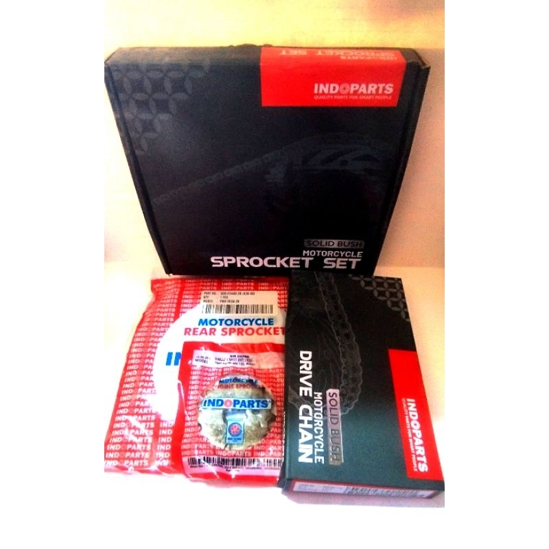 INDOPART GEAR SET  VEGA ZR / JUPITER Z NEW 115, 428 ASLI INDOPARTS