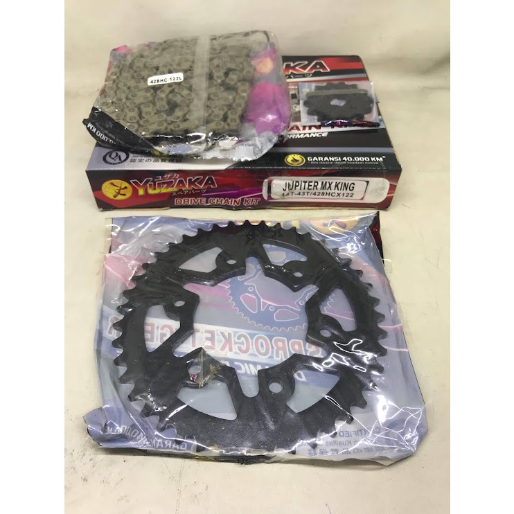 GIR GEAR SET GIR PAKET YAMAHA JUPITER MX YUZAKA