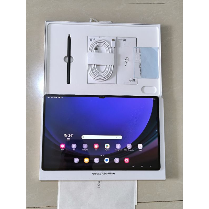 Samsung galaxy tab s9 ultra 12/256 second original mulus like new