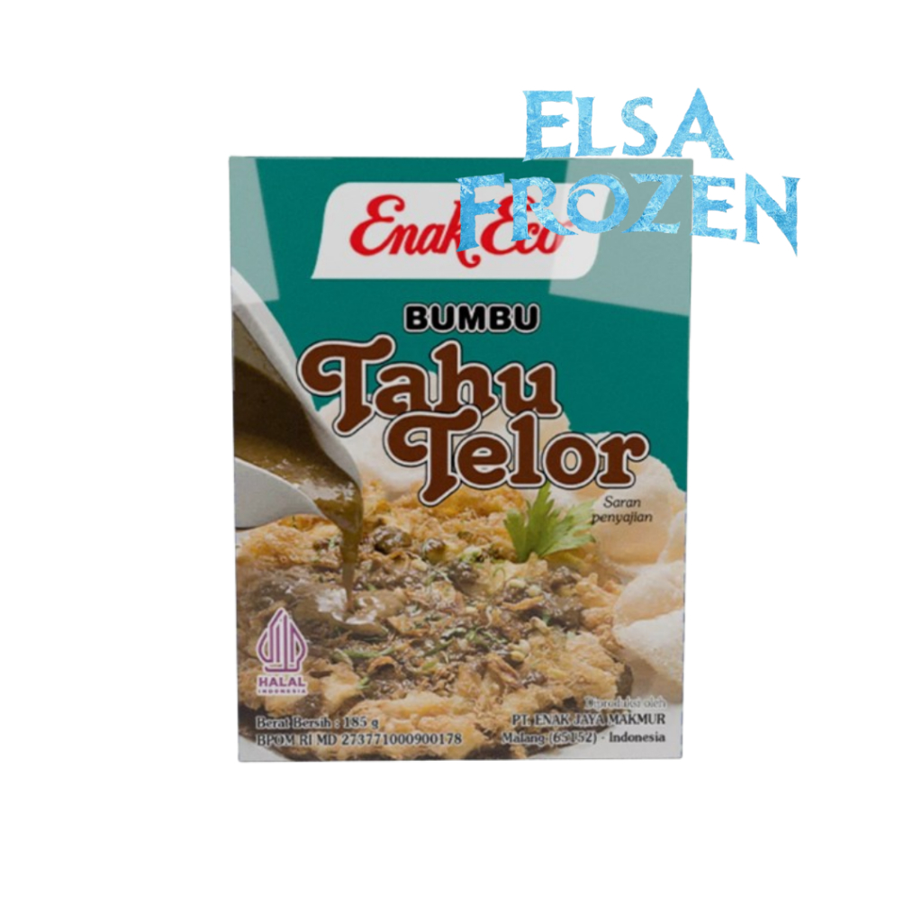 

ENAK ECO BUMBU TAHU TELOR 185GR/ BUMBU INSTAN