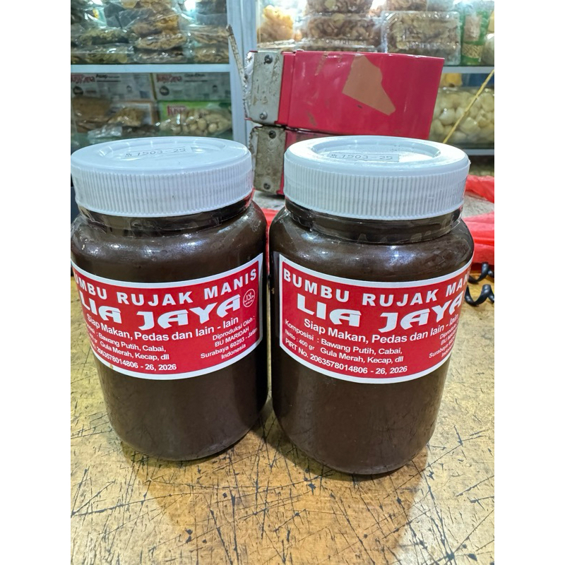 

BUMBU RUJAK MANIS LIA JAYA 400Gram