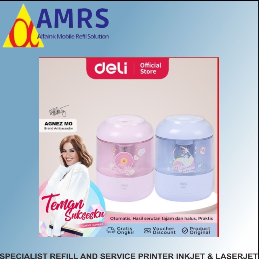 

Deli Electric Rotary Sharpener / Rautan Pencil CH560