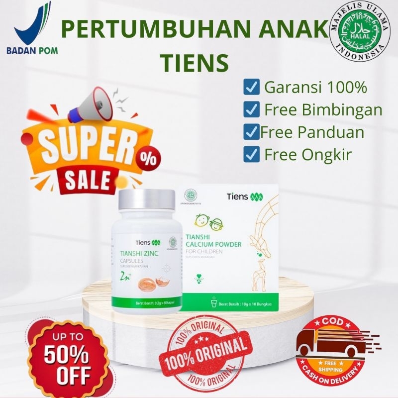Susu Kalsium Anak Tiens Calsium Children Peninggi Badan Anak Calsium For Children Herbal Alami Susu 