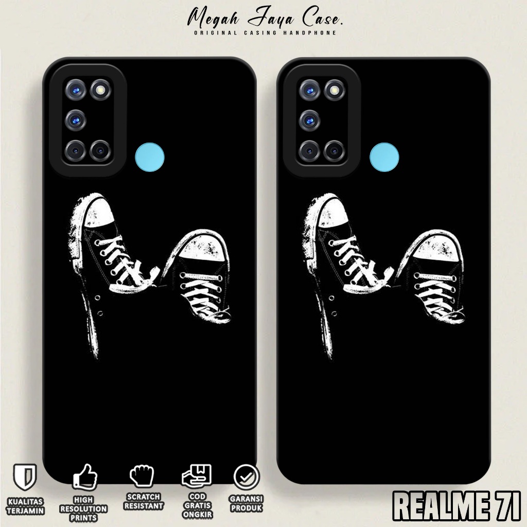 Case REALME 7i - Casing REALME 7i Motif BLCK - Softcase Hp REALME 7i - Kondom Hp - Pelindung Hp - So