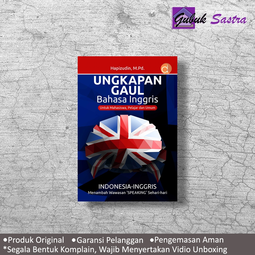 Buku Ungkapan Gaul Bahasa Inggris - Hapizudin