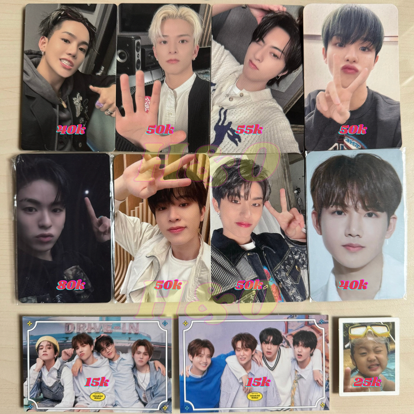 (READY INA) TREASURE OFFICIAL PHOTOCARD POB LD / hyunsuk asahi haruto jihoon jaehyuk junghwan jeongw