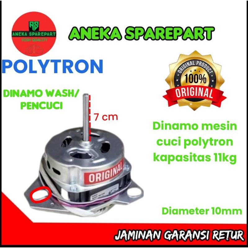 dinamo /motor wash /pencuci mesin cuci polytron