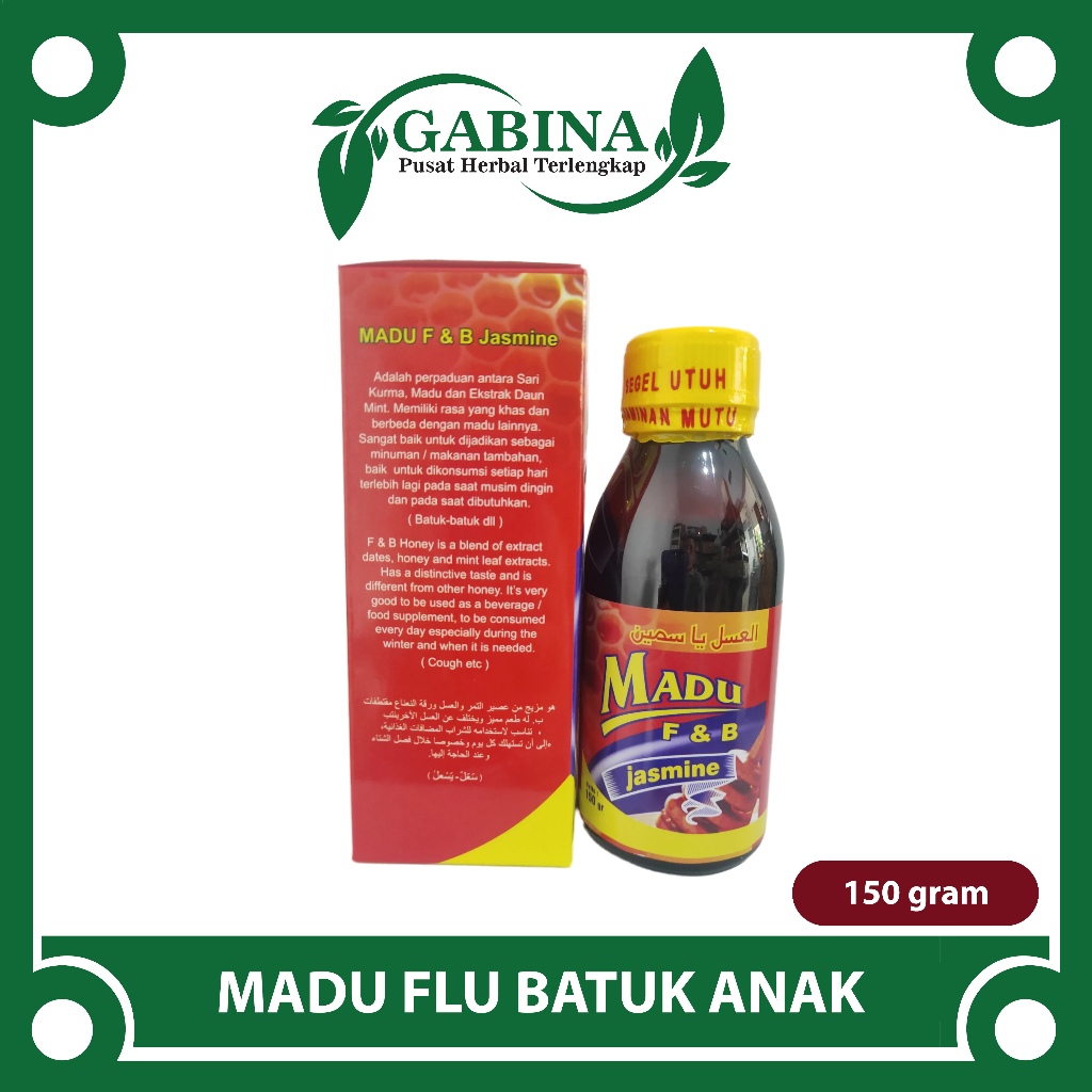 

Madu Flu dan Batuk Anak | Madu F&B JASMINE