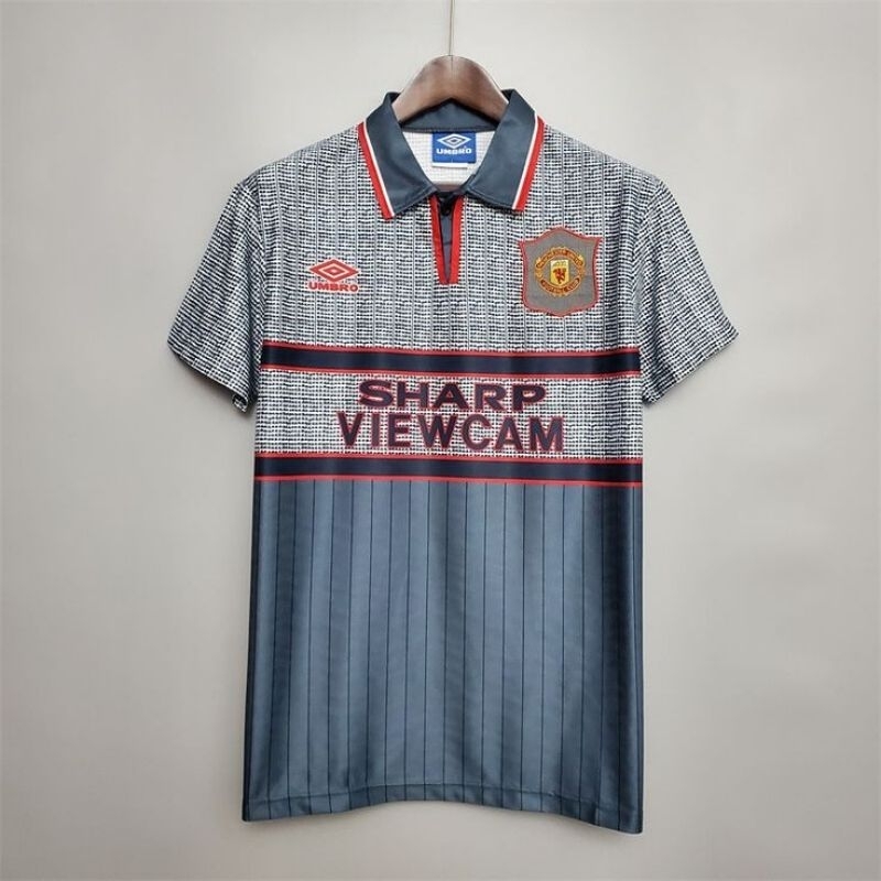 Jersey sepak bola tandang Manchester United 1995 - 1996  Grade ORI  size XL