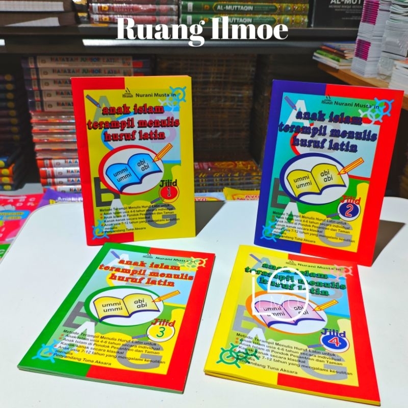 Buku Anak Islam Terampil Menulis Hurus Latin - Buku Belajar Menulis Anak