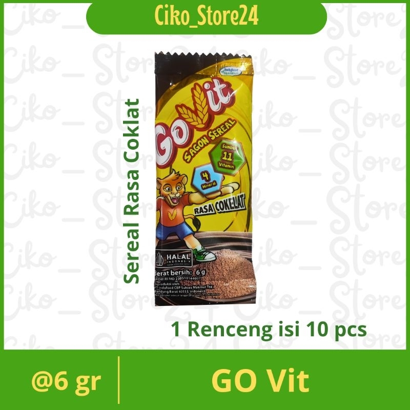 

Sereal / Sereal Govit 6 g 1 pack 10 rengceng