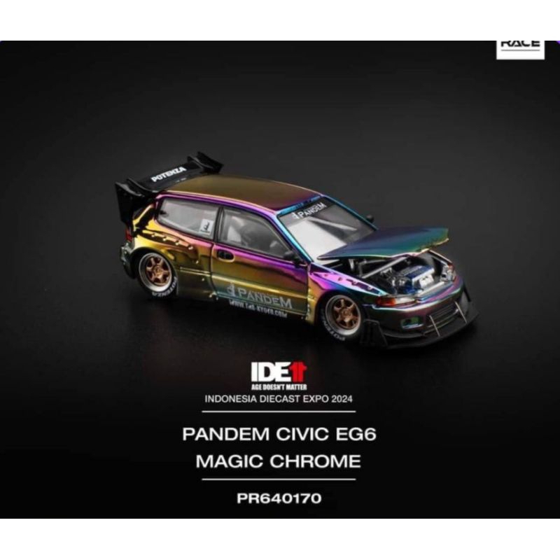 POP RACE CIVIC IDE 2024