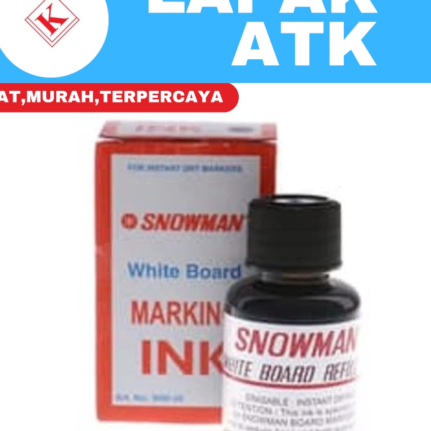 Beli REFILL SPIDOL WHITEBOARD  REFILL TINTA SPIDOL WHITEBOARD SNOWMAN