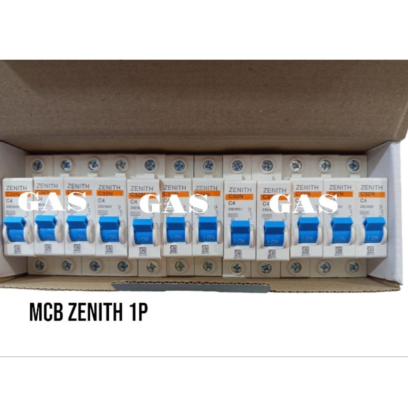 Mcb Zenith 1P 2-32Amper