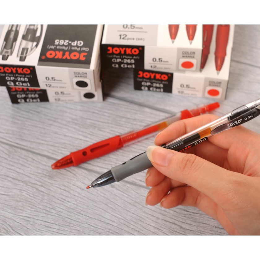 

KF7 6 Piece Pulpen Gel Joyko