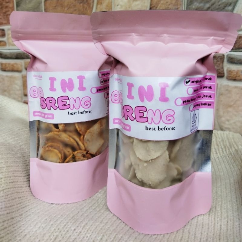 

COD Bakso Goreng 100 gram - Basreng sīu-màai Tipis Renyah Koin