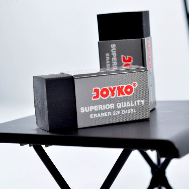 

KP8 Eraser Penghapus Kecil Joyko B 4 Hitam 1pak