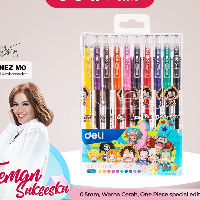 

Potongan Deli Color Gel Pen Pulpen Gel Warna 5mm 1 Warna One Piece Penulisan Halus CG1211C
