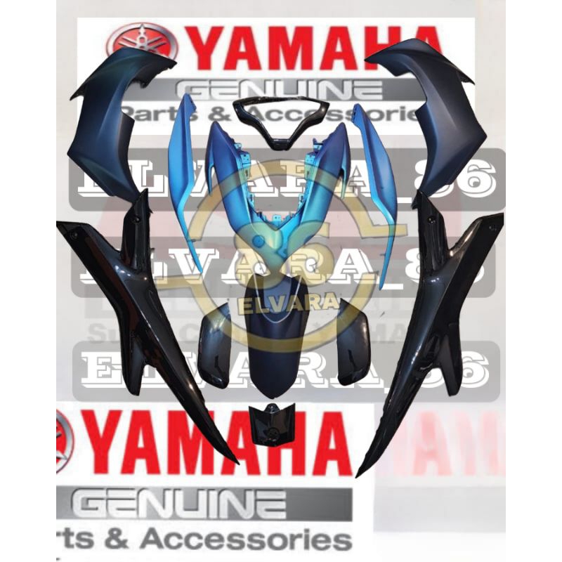 Cover body halus Varian Yamaha New Aerox Cyber City Original
