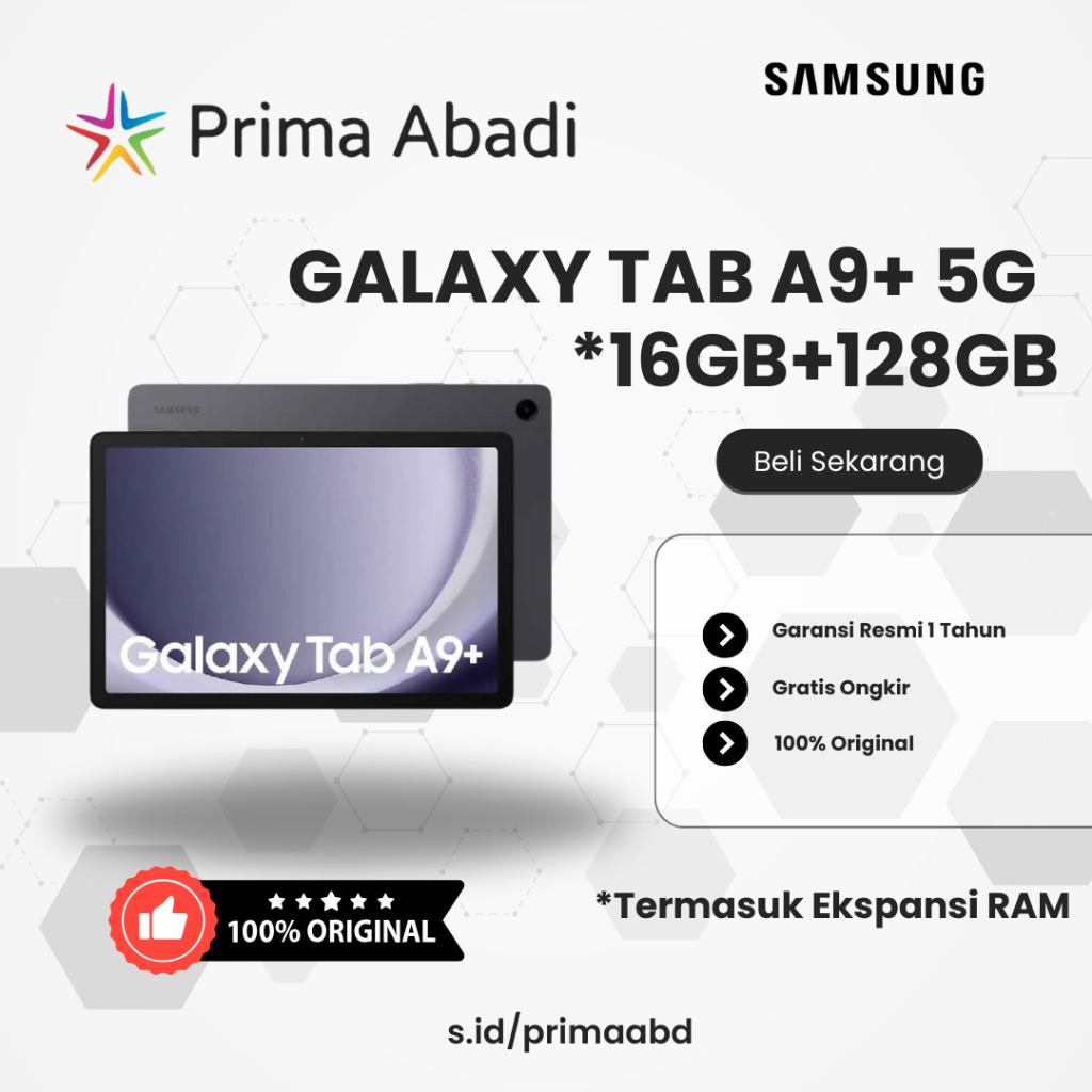 SAMSUNG TAB A9+ 5G 8+8 GB/128 GB