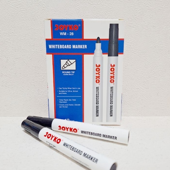 

Cepat SPIDOL WHITEBOAD MARKER JOYKO WM28perlusin