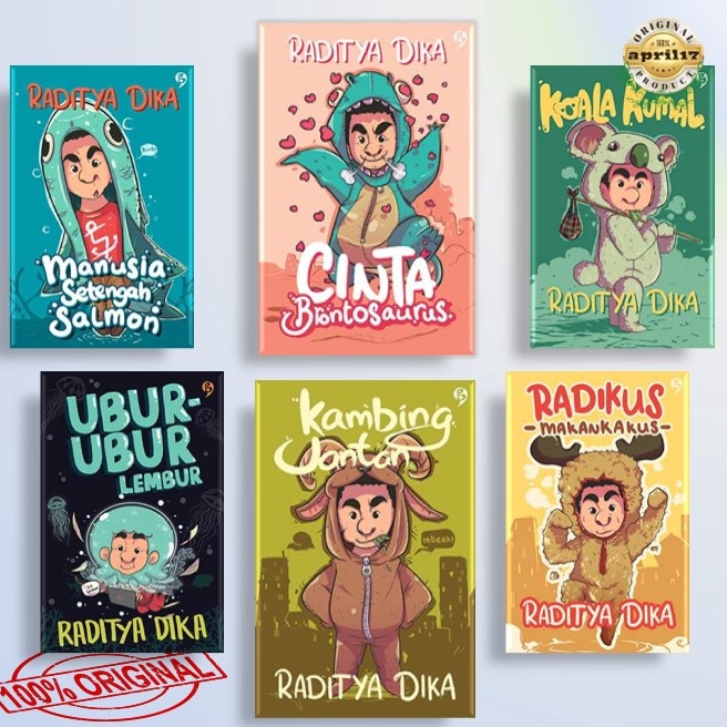 Super NOVEL CINTA BRONTOSAURUS  KAMBING JANTAN  KOALA KUMAL  MANUSIA SETENGAH SALMON  RADIKUS  MAKAN