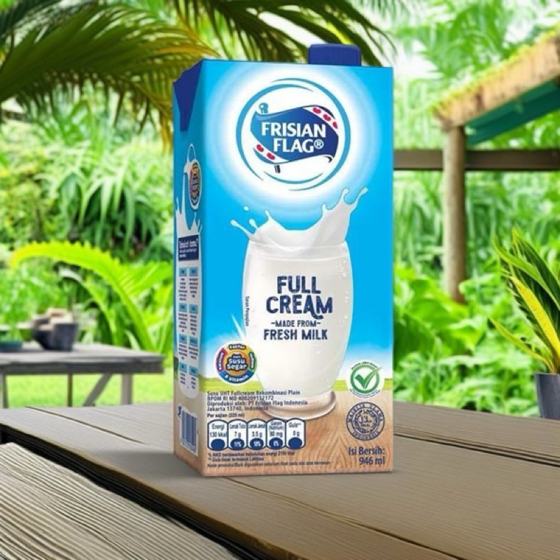 

Frisian Flag Purefarm Susu UHT Fullcream 946ml | INSTAN ONLY