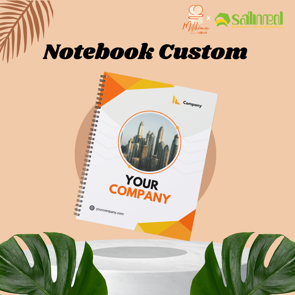 

Notebook Custom | Buku Catatan Seminar | Ukuran A6 Polos Isi 25 lembar