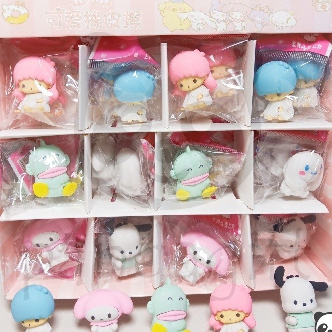 

Spesial 36Pcs 1BoxPenghapus Pensil Karakter Pokemon Space Rabbit Lucu Penghapus Lucu GG357