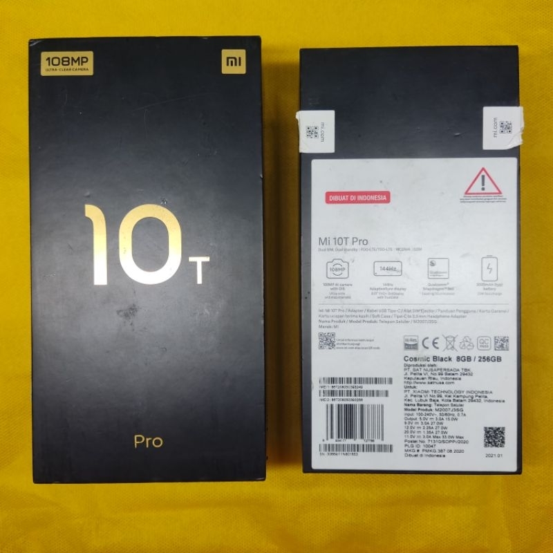 DUBOOK BOX HP XIAOMI MI10T PRO MI 10 T PRO ORIGINAL BAWAAN HANDPHONE