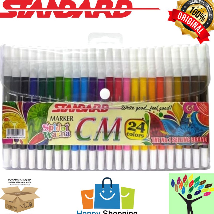 

Terlaris Spidol 24 Warna Standard