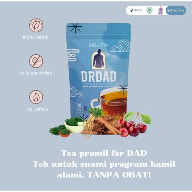 TEH PROMIL DRDAD/TEA PROMIL FOR DAD/TEH PROMIL BPOM 100% ORIGINAL