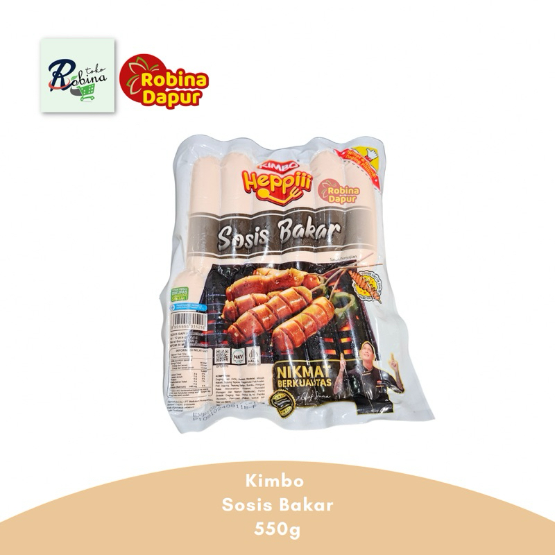 

Kimbo Heppiii Sosis Bakar 550 gr