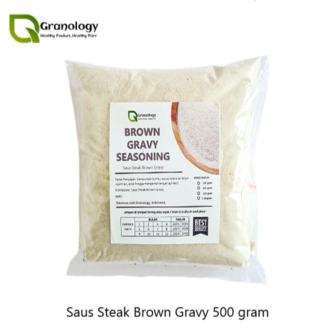 

Saus Steak Brown Gravy Instant / Saus Steak Instant (500 gram)