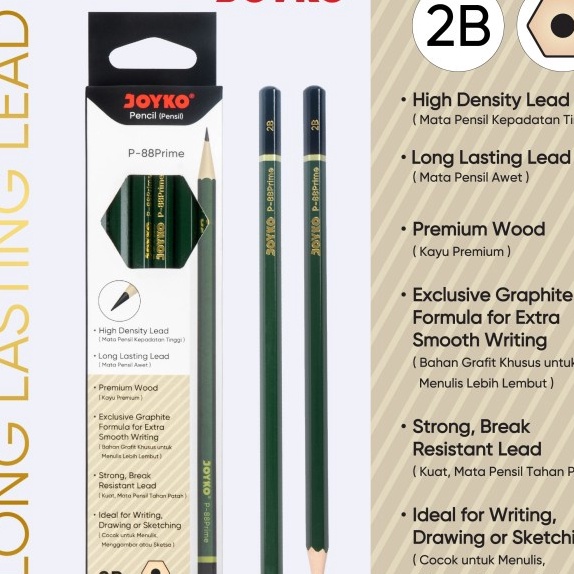 

Sale Pencil Pensil Joyko P88 Prime 2B 1 Box 12 Pcs