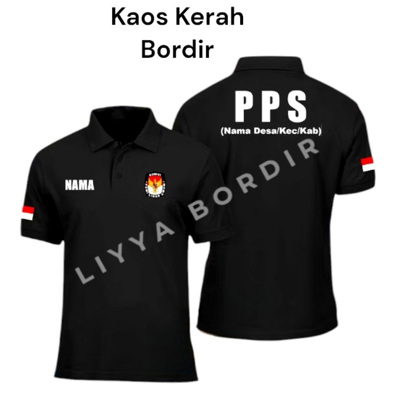 Kaos Polo PPS PPK Kaos Kerah PPS PPK Baju PPS PPK Lengan Pendek