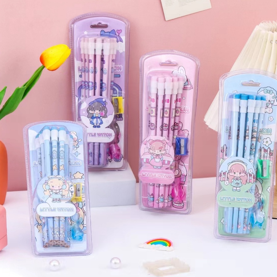 

Istimewa ATK 1 LUSIN PENSIL PENGHAPUS M RAUTAN PENSIL GRIP MOTIF KUROMI PRINCESS