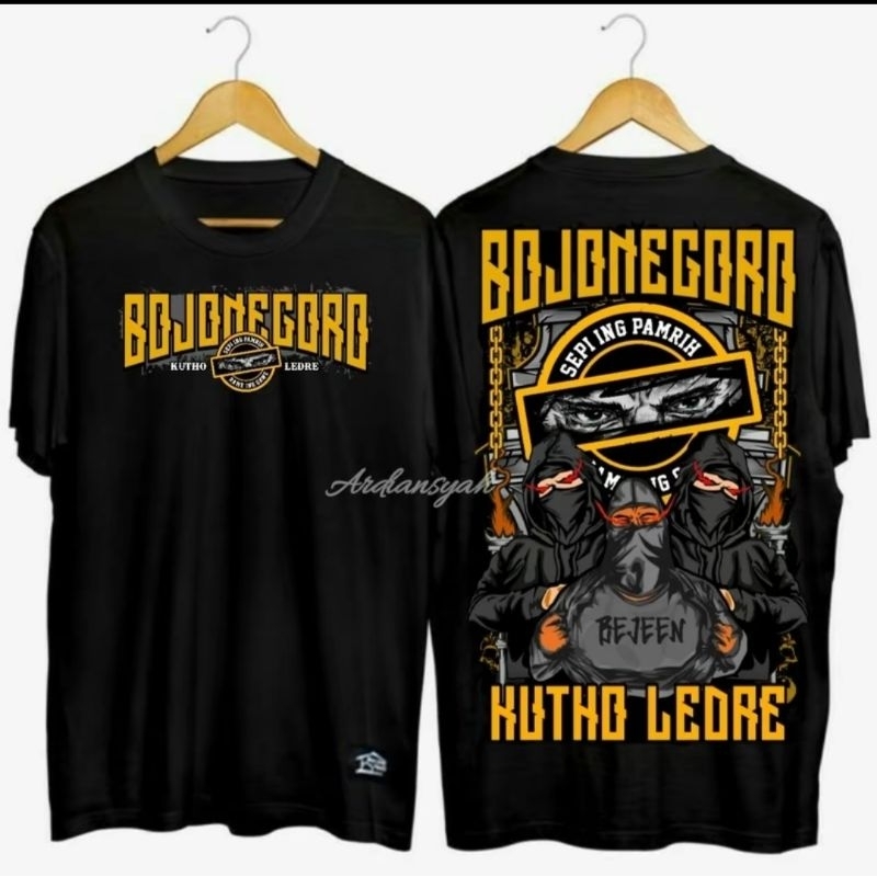 KAOS BOJONEGORO KUTHO LEDRE SABLON DTF