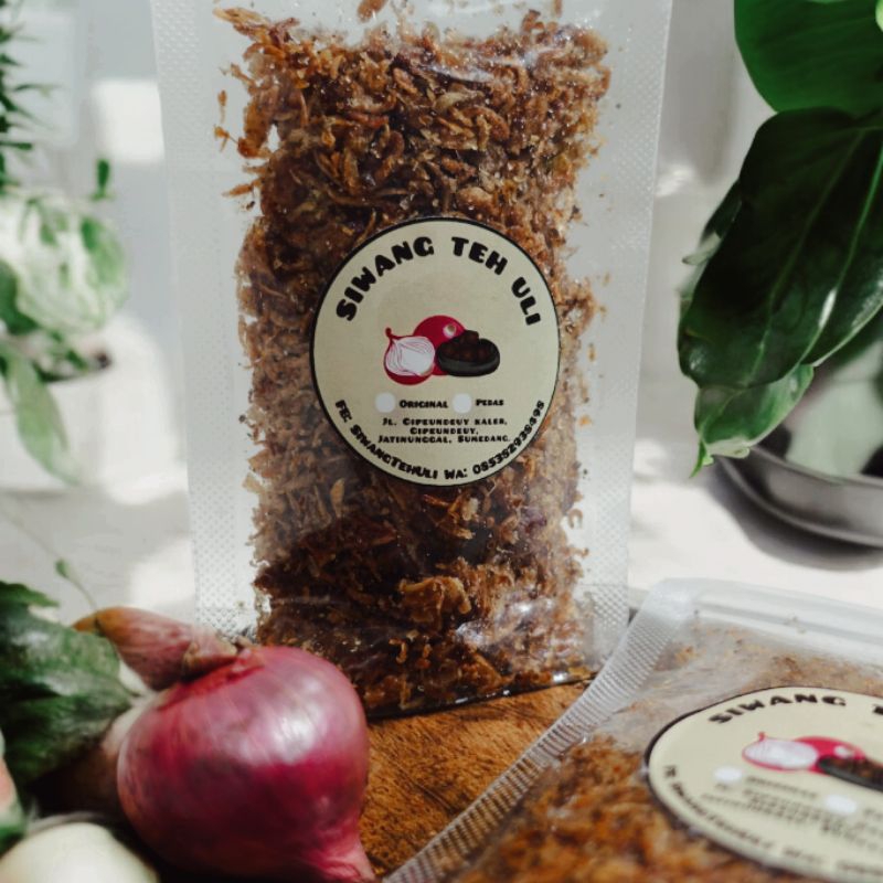 

Siwang Teh Uli / terasi bawang / bawang goreng