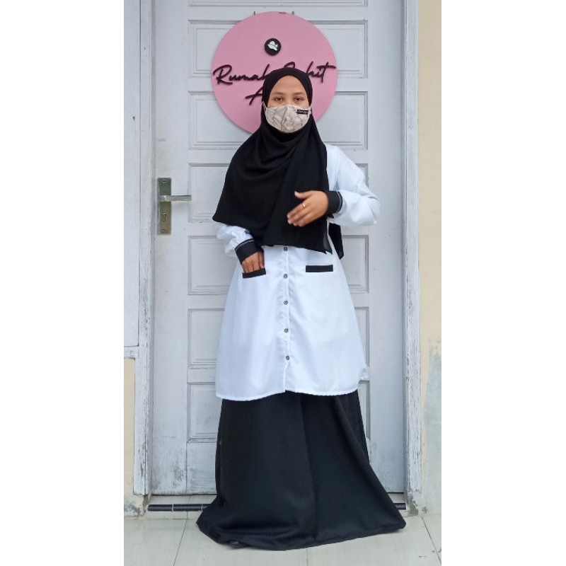 Gamis Hitam Putih (7) | Rumah Aisha